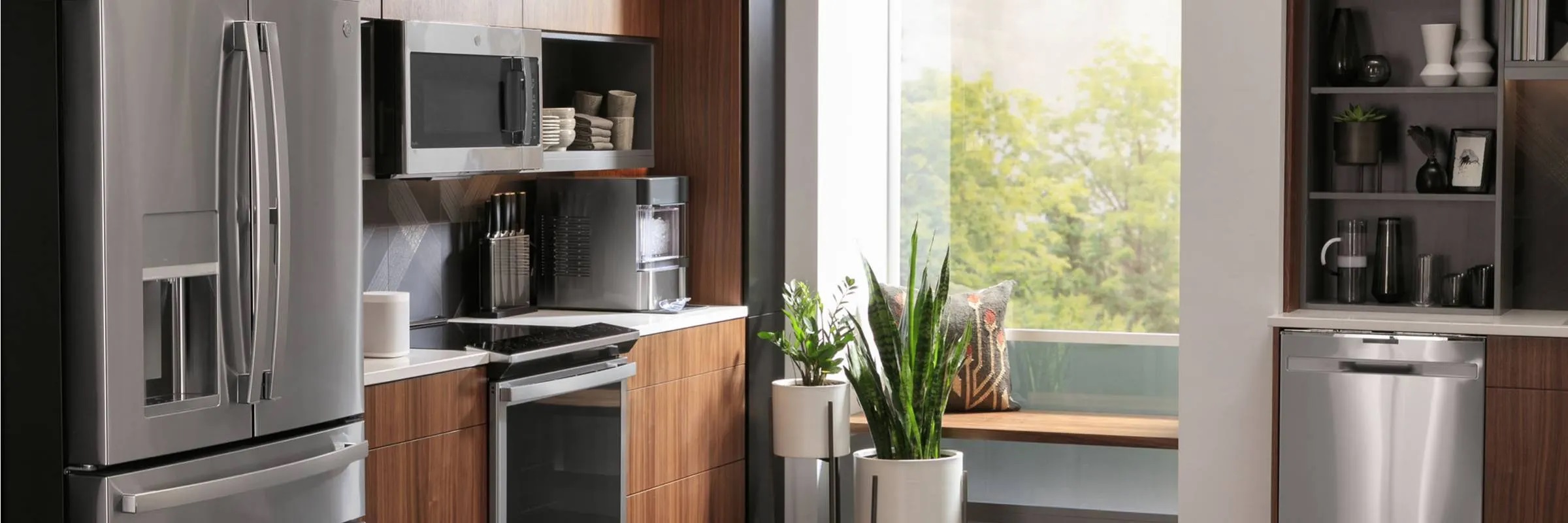 Kitchen featuring GE appliances 