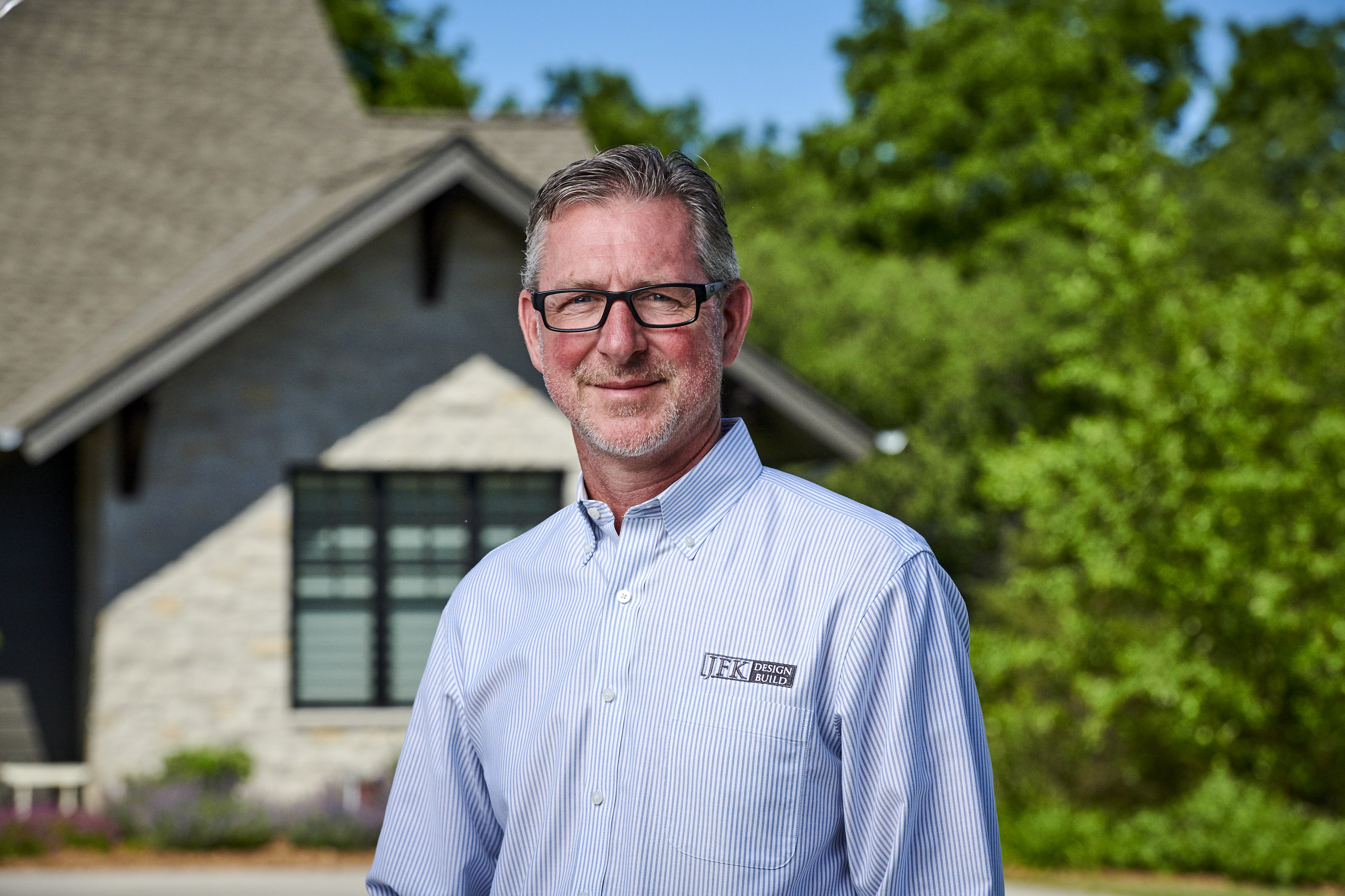 Professional photo of JFK Design Build president Jeff Burg