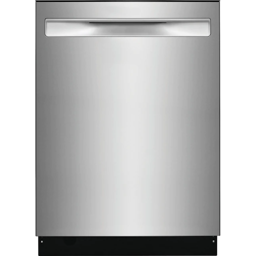 Front view of Frigidaire Gallery FGIP2479SF dishwasher 