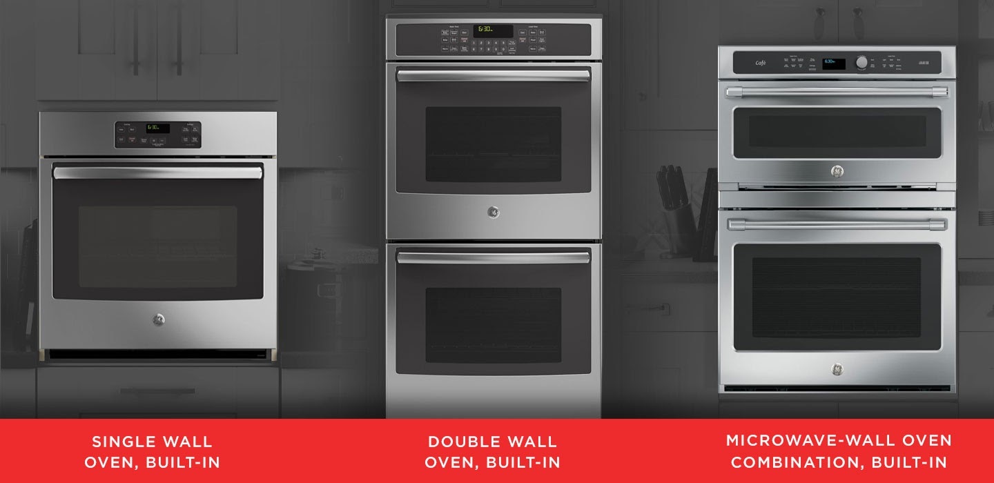 Comparison of single oven, double oven, and combination oven 