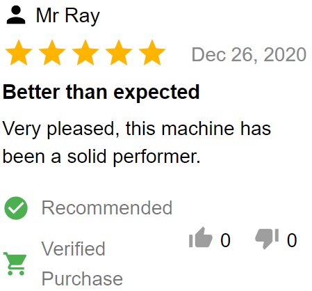 product review of lg WT7900HBA top load washer