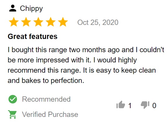 Buyer review of KitchenAid KFGG500ESS gas range 
