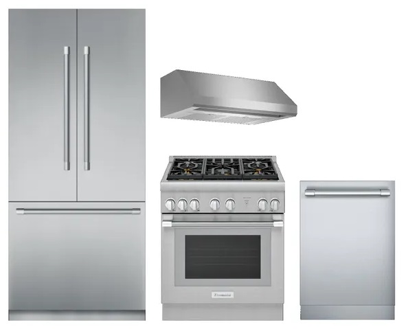 Four-piece Thermador kitchen suite