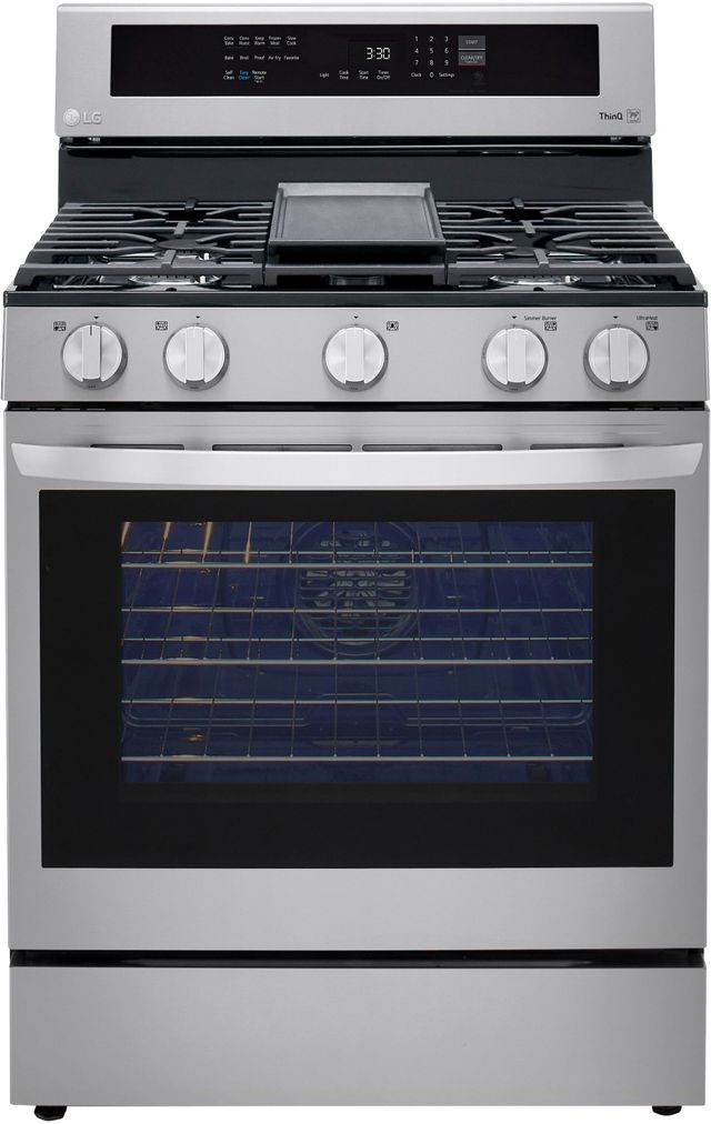 Stock image of LG range.