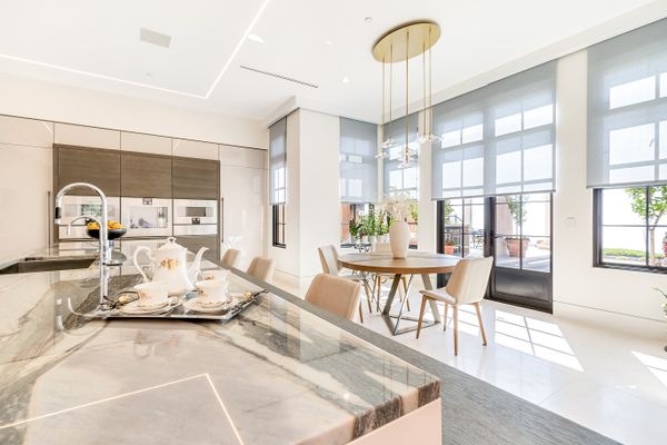 Motorized Shades in Home