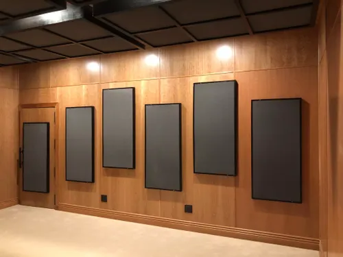 Acoustic Panels on Wall