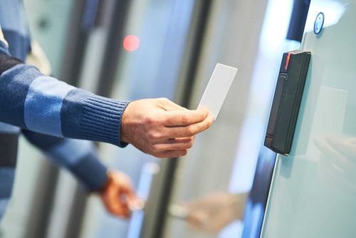 Using Access Control Door