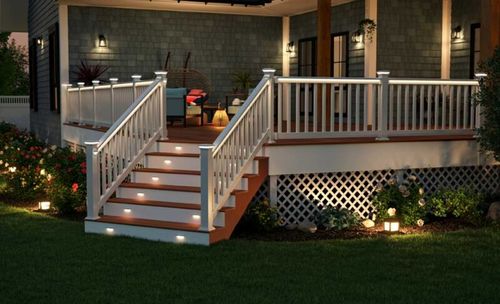 Deck Lighting Custom Idea
