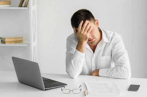 Frustrated Man