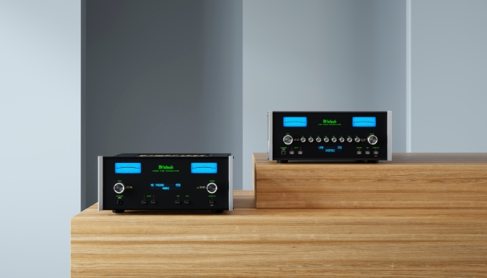 A McIntosh audio setup.