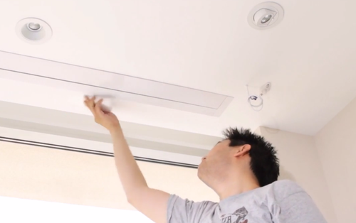 Installing a Motorized Projector
