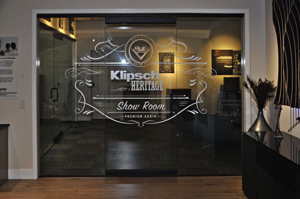 Entrance to Klipsch Showroom