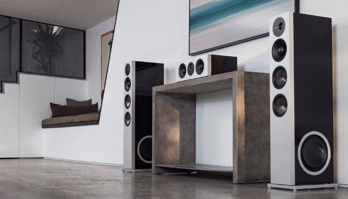 Definitive Technology three-channel speakers