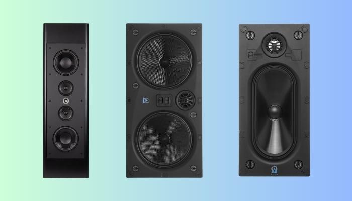 Comparison of in-wall speakers