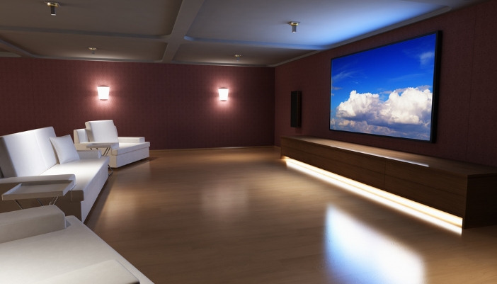 An LED screen with ultra HD resoltuion