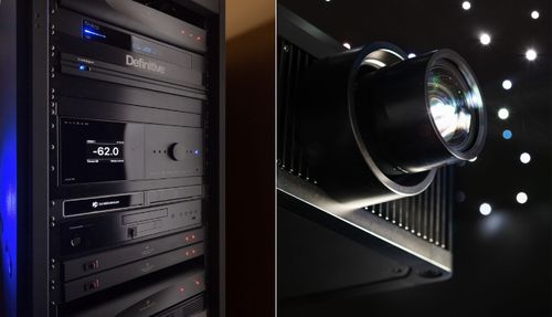 Theater Audio and Projector