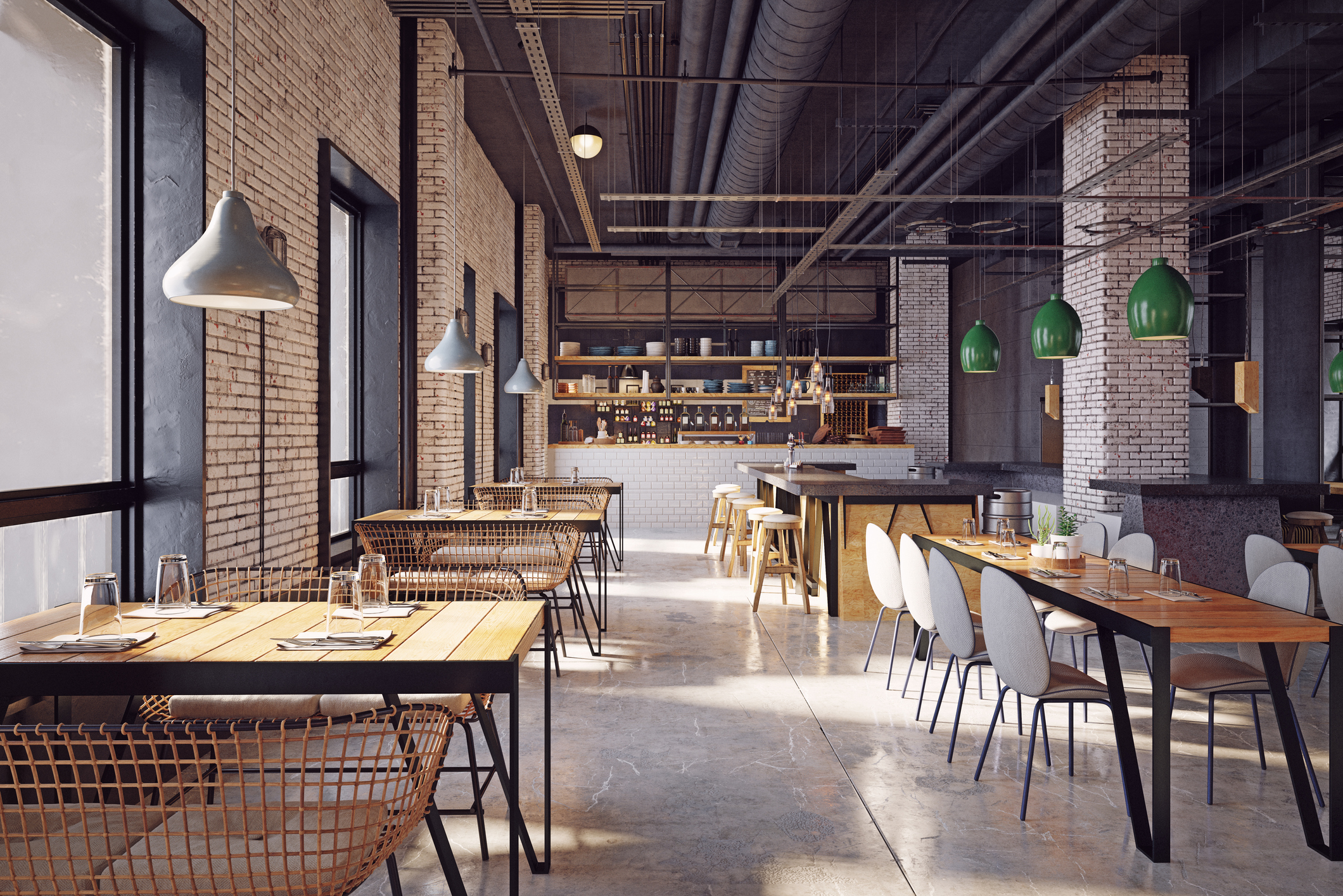 restaurant lighting