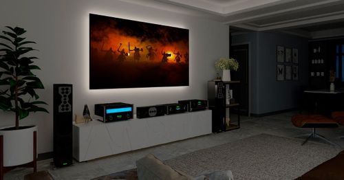 Living Room with McIntosh Audio System
