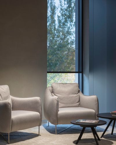Living Room Motorized Shades