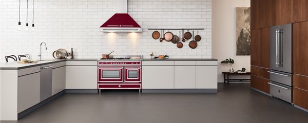 Bertazzoni Heritage Series 48" Stainless Steel Slide In Induction Range