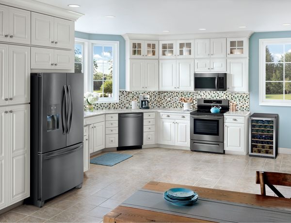 Frigidaire Piece Stainless Steel Kitchen Package