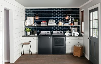 Front Load GE laundry set