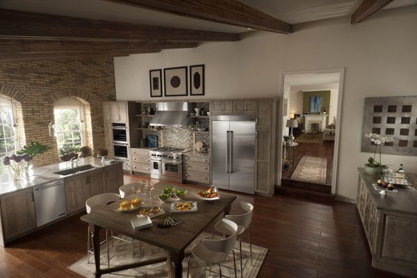 JennAir RISE 36 in. 23.8 Cu. Ft. Stainless Steel Counter Depth French Door Refrigerator
