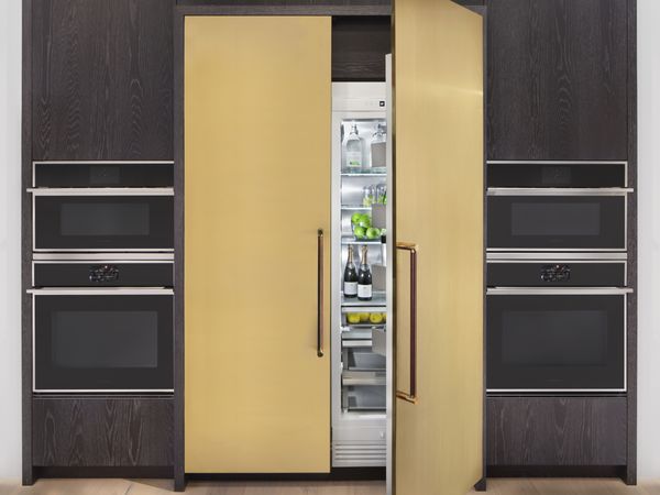 Monogram 48 in. 29.5 Cu. Ft. Stainless Steel Smart Built In Counter Depth Side-by-Side Refrigerator