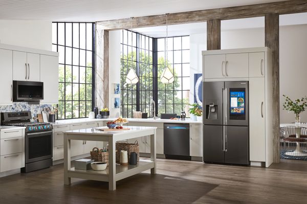 Samsung 36 in. 31.5 Cu. Ft. Fingerprint Resistant Stainless Steel French Door Refrigerator