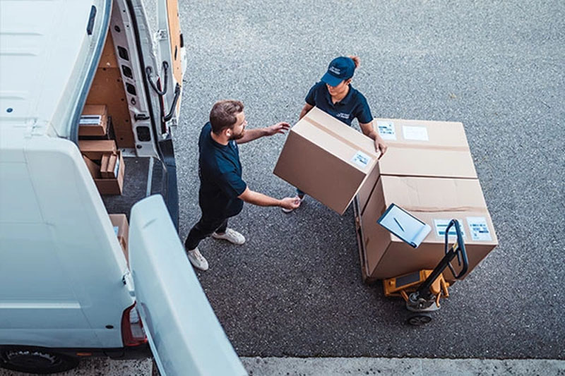 Staff working