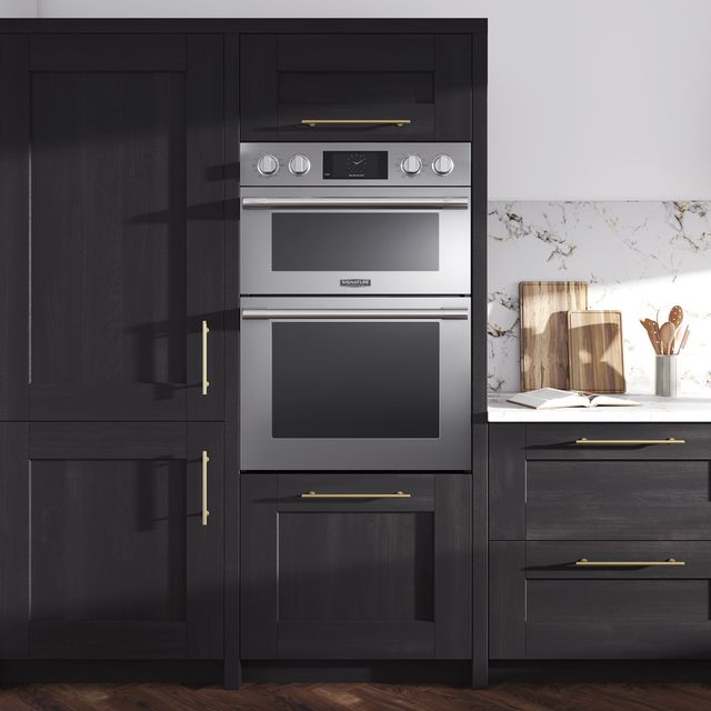 front view of a signature kitchen suite double wall oven
