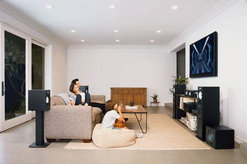 Family Watching TV