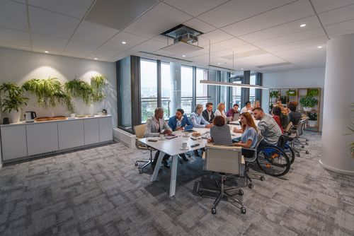 Large Team Meeting