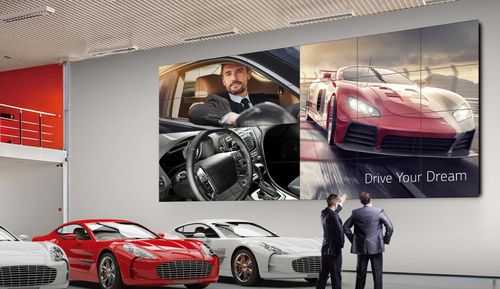 Car Advertisement on Digital Signage Digital Signage Car Advertisement