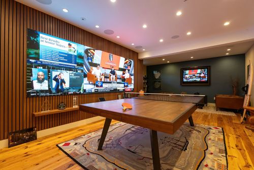 Entertainment Room Video Wall
