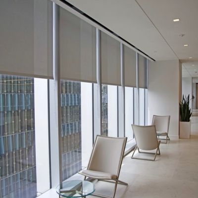 Motorized Shades in a Office