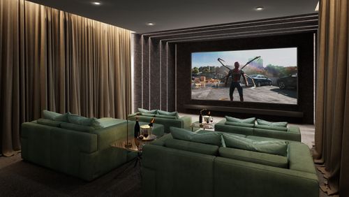 Recessed Lighting in a Home Theater