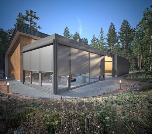 Outdoor Motorized Shades