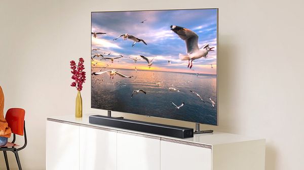 Soundbar and TV Setup