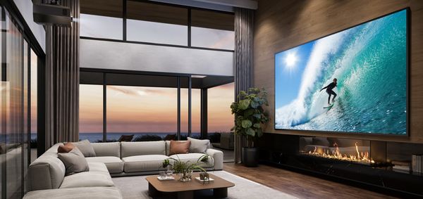 Projector Screen Setup