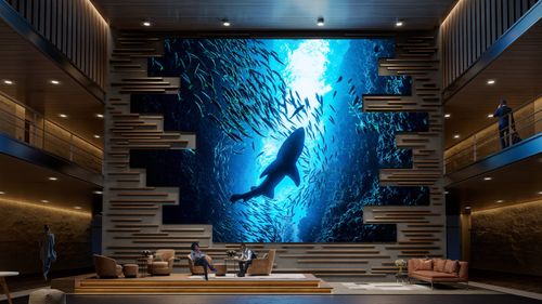Fish Tank Video Wall