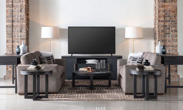 front view of a modern living room with Legacy Classic Modern furniture