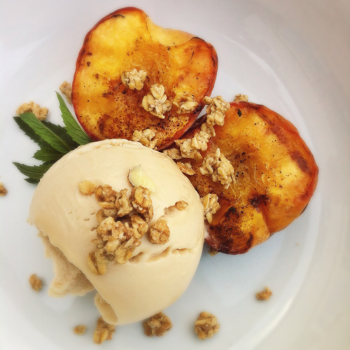 Grilled Peaches
