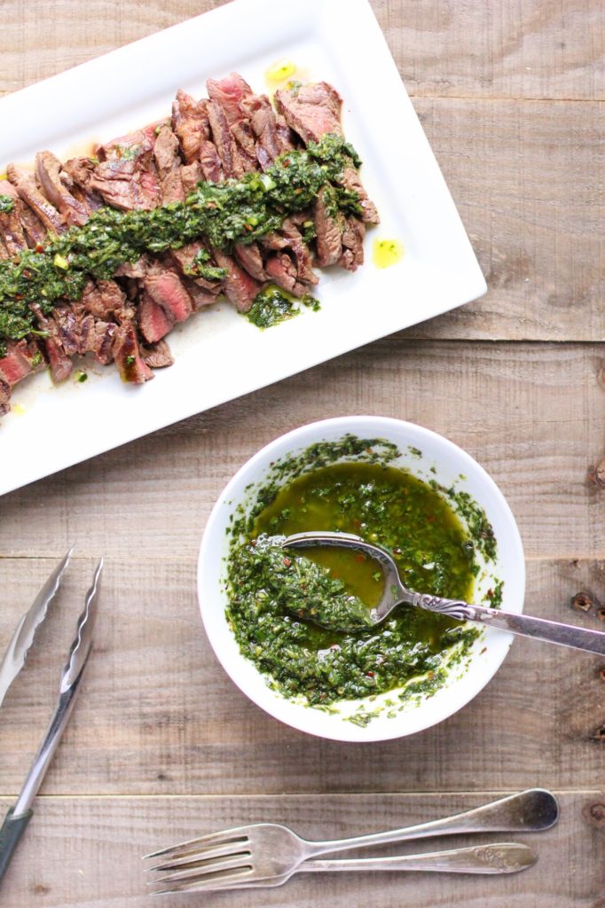 Grilled steak