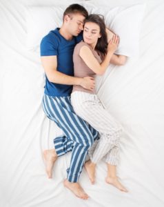 Couple Spooning
