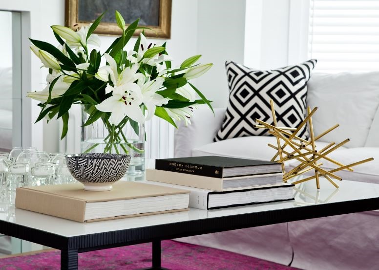 Decorate with books