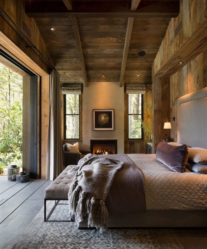 Cabin Feel Bedroom