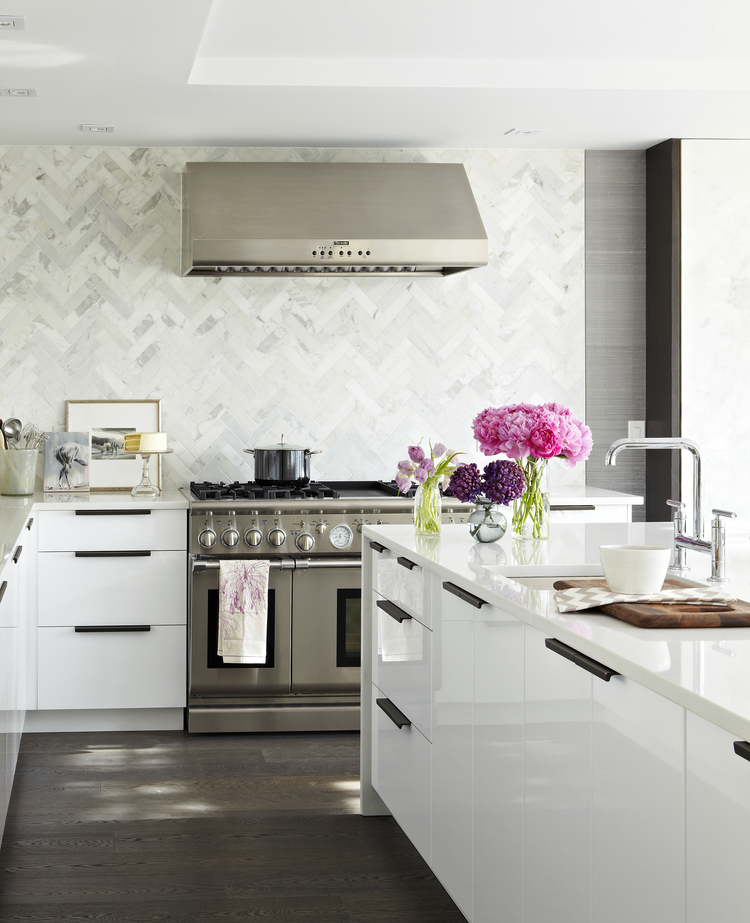 Chevron Backsplash