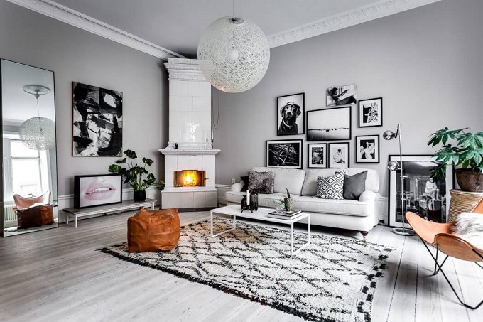 Grey Living Room