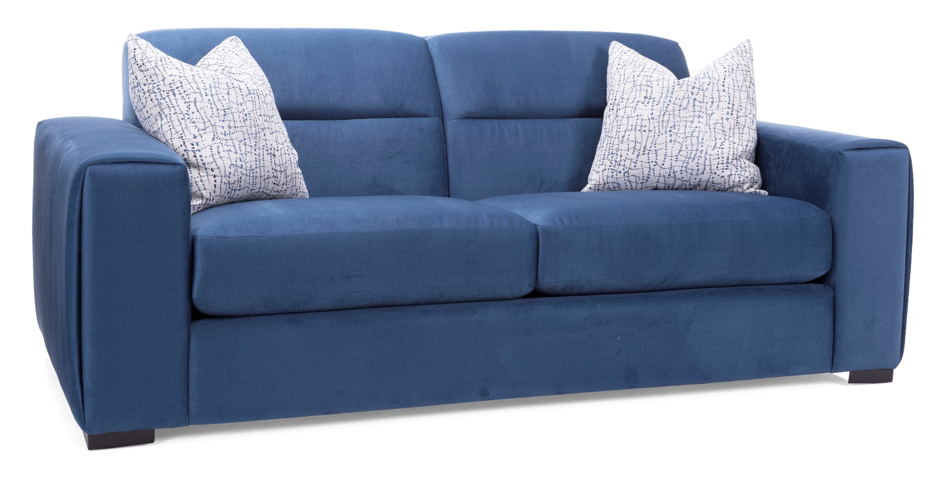 Decor-Rest 2656 Velvet Blue Sofa